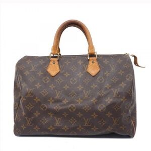 LOUIS VUITTON 2007 MONOGRAM SPEEDY 30 the biggest one they had